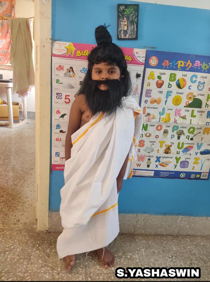 Kids Disguise - Thiruvalluvar