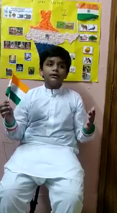 Presenting a Patriotic Song
